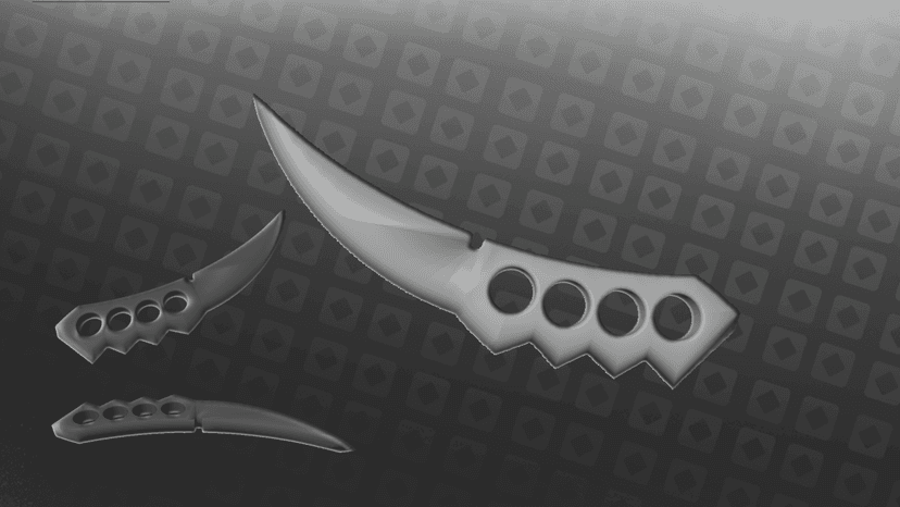 Faca Ninja do Asuma Sarutobi